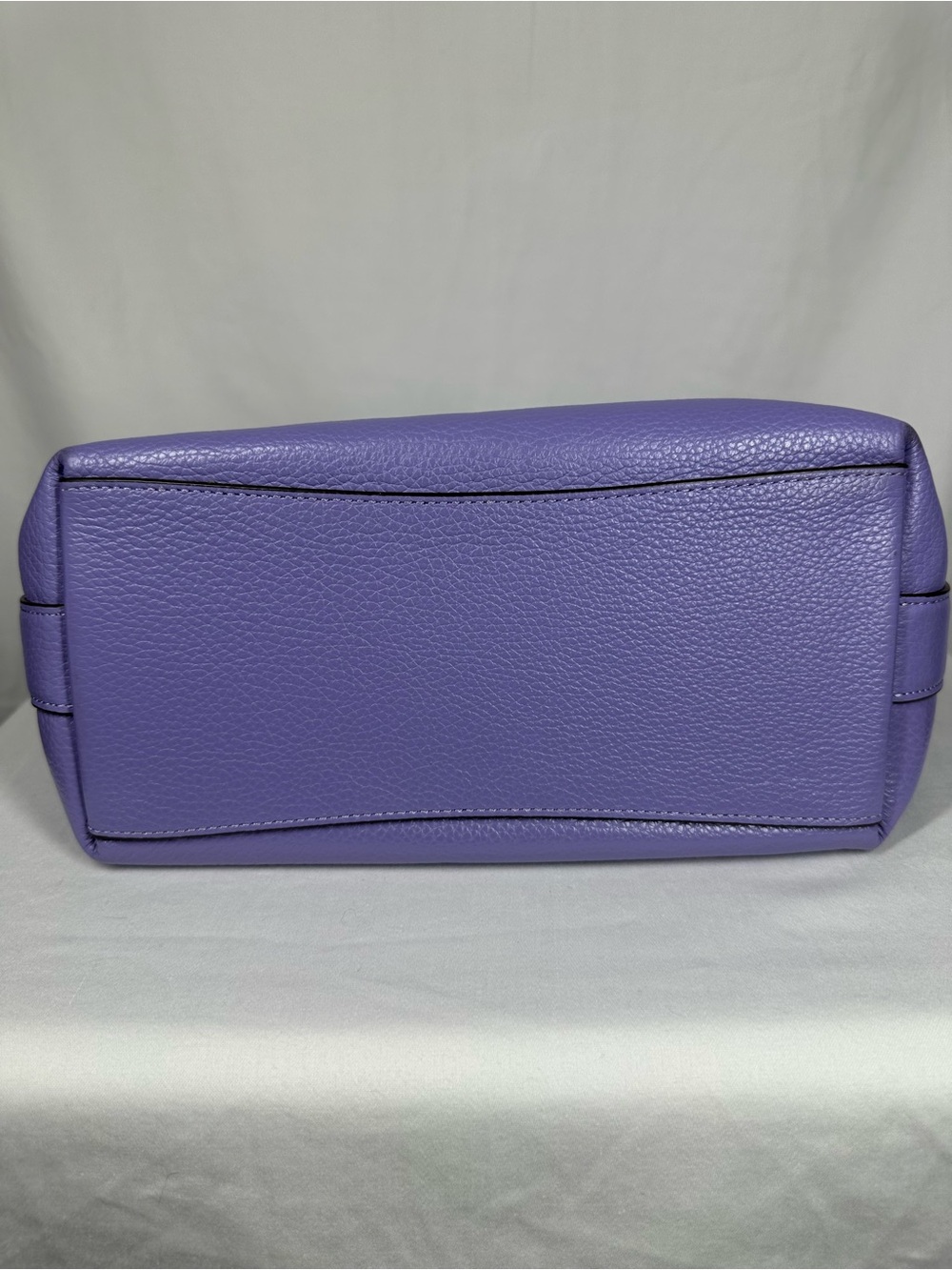 Coach Val Duffle Leather Light Violet Shoulder or Crossbody Bag - Picture 3 of 13